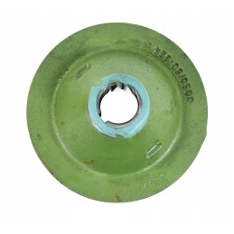 Old type crankshaft pulley with thread for
