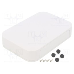 1 pcs x TAKACHI - PF18-4-12W - Enclosure: with panel, PF, X: 175mm, Y: 120mm, Z: 35mm, ABS, white