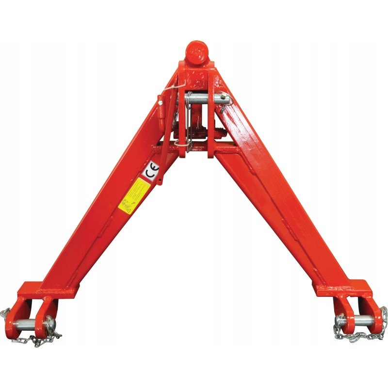 Bale loader frame
