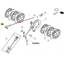1860959m1 brake cylinder cover