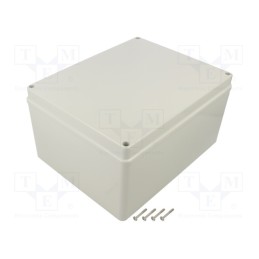 1 pcs x SCAME - 686.408 - Enclosure: multipurpose, X: 198mm, Y: 248mm, Z: 134mm, SCABOX, grey