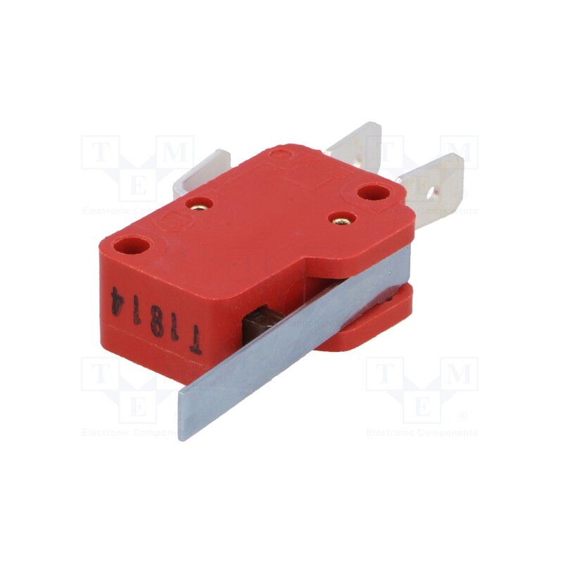 1 pcs x Marquardt - 1006.1401 - Microswitch SNAP ACTION, 10A/400VAC, with lever, SPDT, Pos: 2