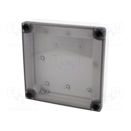 1 pcs x FIBOX - PC 125/35 LT - Enclosure: multipurpose, X: 130mm, Y: 130mm, Z: 35mm, MNX, grey, IK08