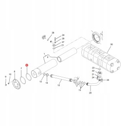Oring massey ferguson x548987066000 original