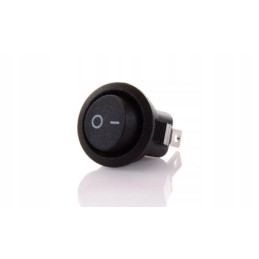 Connector rocker switch round 3 pin 3a 250v
