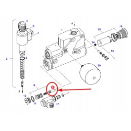 F716961020220 hydraulic valve strainer
