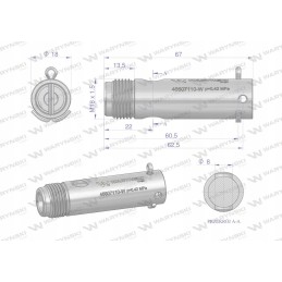 Valve set of engine oil pump for C 360 Warynski