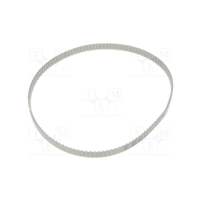 1 pcs x OPTIBELT - AT5 600 1077ZA - Timing belt, AT5, W: 10mm, H: 2.7mm, Lw: 600mm, Tooth height: 1.2mm