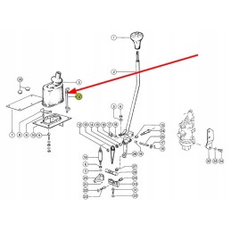 649008 1 way valve control bolt