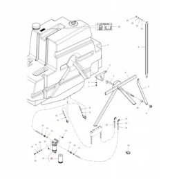 Fuel filter with water separator mf 114082 sparex