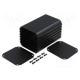 1 pcs x FISCHER ELEKTRONIK - UTG 7166 100 SA - Enclosure: with panel, UTG, X: 71mm, Y: 100mm, Z: 66mm, aluminium