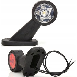 Combination front and rear marker lamps for trailers