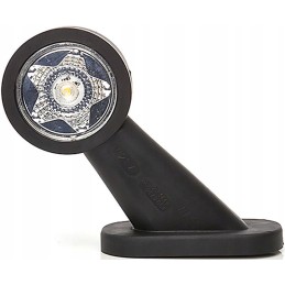 Combination front and rear marker lamps for trailers