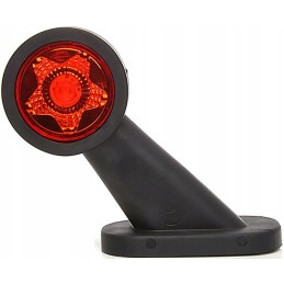 Combination front and rear marker lamps for trailers