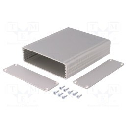 1 pcs x FISCHER ELEKTRONIK - AKG 105 30 120 ME - Enclosure: with panel, AKG, X: 105mm, Y: 120mm, Z: 30mm, aluminium