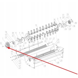 100147517 shredder shaft hub protection
