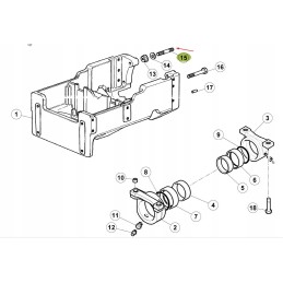 7700049029 axle suspension housing pin