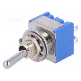 1 pcs x MIYAMA - MS-500G-B - Switch: toggle, Pos: 2, DPDT, ON-(ON), 6A/125VAC, -10÷55°C, 1kV