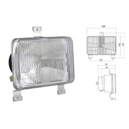 Headlight massey ferguson series 3000 02088