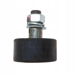 Rubberized support roller of Akpil diggers