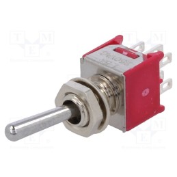 1 pcs x IC SWITCHES - IC2102T1B1M1QE - Switch: toggle, Pos: 2, DPDT, ON-ON, 3A/125VAC, 3A/28VDC, -30÷85°C