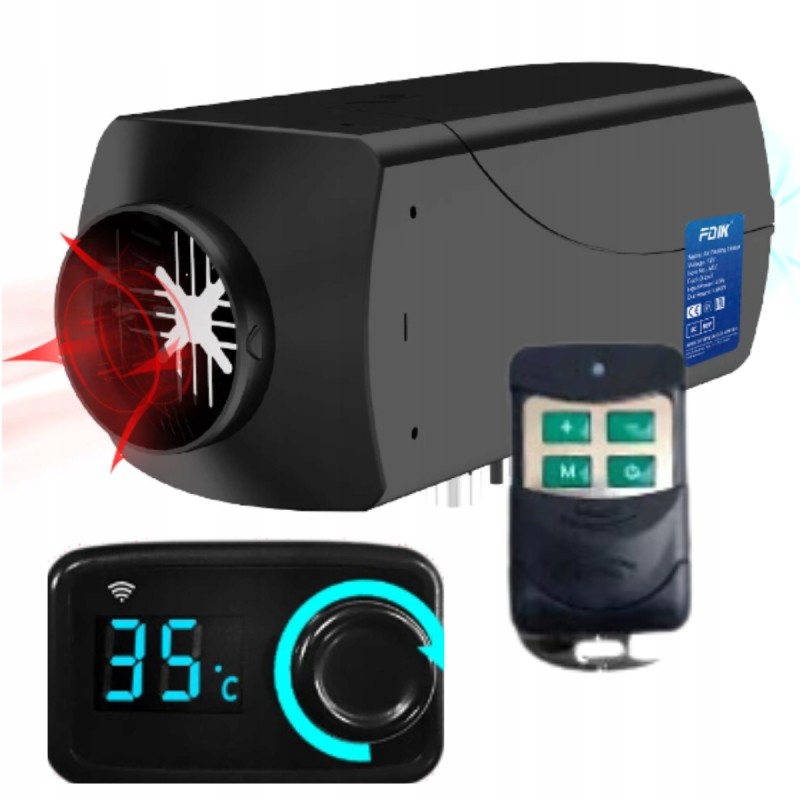 Parking heater 5kw, parking heating 12v