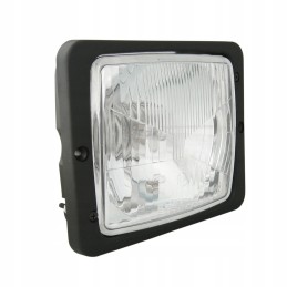 H4 2F square tractor headlight Zetor Fendt