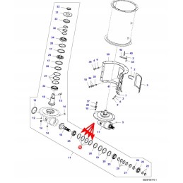 7061431m1 distance of the tank unloading mechanism