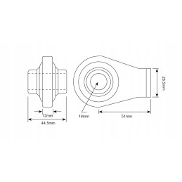 Rod end G Cat 1 TLS310F