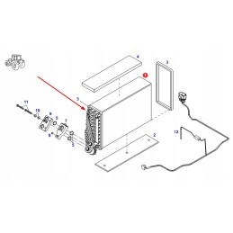 F931812140650 air conditioning radiator
