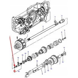 3582978m1 front drive PTO bushing