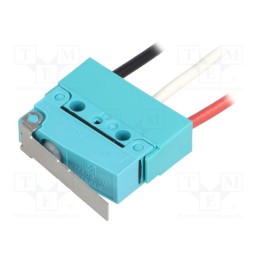 1 pcs x PANASONIC - ABS161240 - Microswitch SNAP ACTION, 2A/250VAC, 2A/30VDC, with lever, SPDT