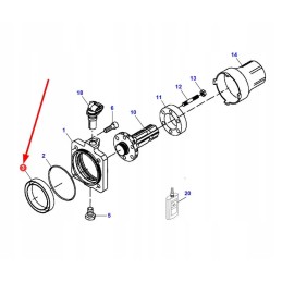 67117855 oil seal 95 x 110 x 10