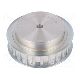 1 pcs x OPTIBELT - 31 AT10 25-200ZA - Belt pulley, AT10, W: 16mm, whell width: 31mm, Ø: 77.7mm, aluminium