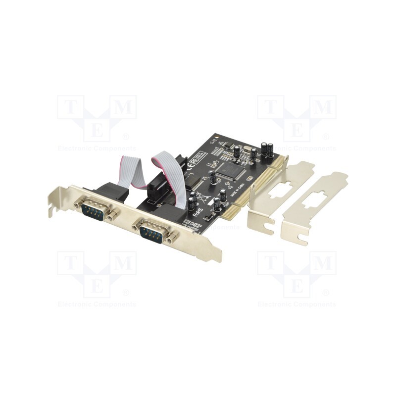 1 pcs x DIGITUS - DS-33003 - PC extension card: PCI, chipset MCS9865,RS232, Interface: PCI