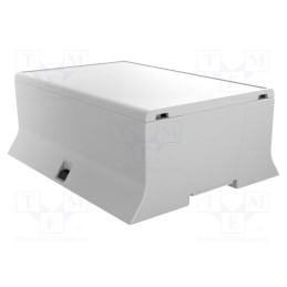 1 pcs x ITALTRONIC - 15.0810K00 - Enclosure: for DIN rail mounting, Y: 110mm, X: 142.3mm, Z: 53.3mm
