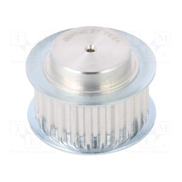1 pcs x OPTIBELT - 27 T5 24-200ZA - Belt pulley, T5, W: 16mm, whell width: 27mm, Ø: 37.4mm, aluminium