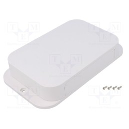 1 pcs x TAKACHI - PFF18-4-12W - Enclosure: with panel, with fixing lugs, PFF, X: 120mm, Y: 205mm