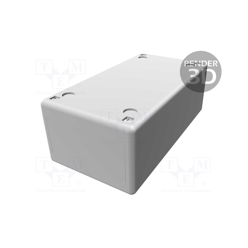1 pcs x HAMMOND - MB158055 - Enclosure: multipurpose, X: 80mm, Y: 150mm, Z: 55mm, MB, polystyrene