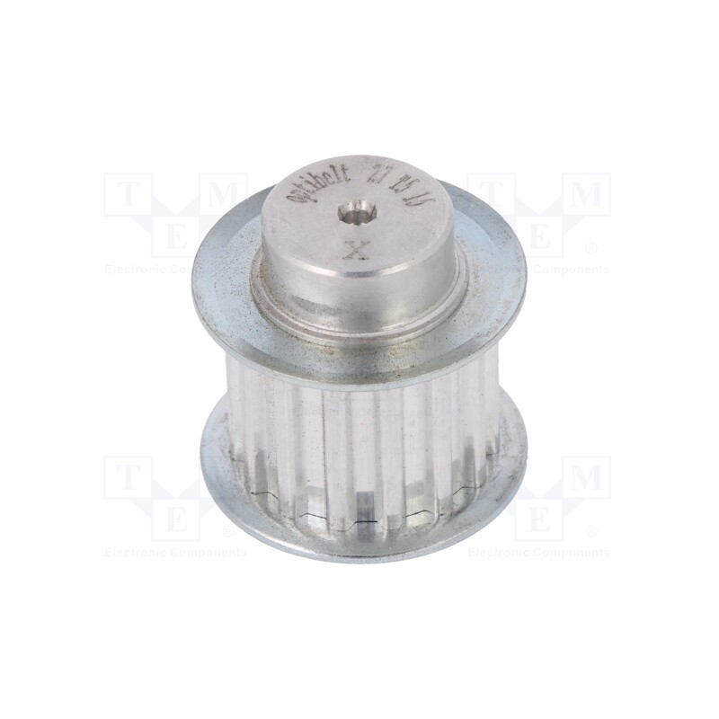 1 pcs x OPTIBELT - 27 T5 15-200ZA - Belt pulley, T5, W: 16mm, whell width: 27mm, Ø: 23.05mm, aluminium