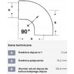 Elbow 3 90 st Donaldson P105532