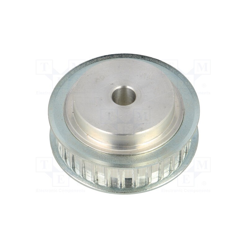 1 pcs x OPTIBELT - 21 AT5 30-200ZA - Belt pulley, AT5, W: 10mm, whell width: 21mm, Ø: 46.55mm, aluminium