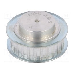 1 pcs x OPTIBELT - 21 AT5 25-200ZA - Belt pulley, AT5, W: 10mm, whell width: 21mm, Ø: 38.6mm, aluminium