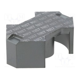 1 pcs x EPCOS - B65887E0000R087 - Core: ferrite, RM, N87, 6000nH, 14000mm3, 200mm2, Permeability: 1670