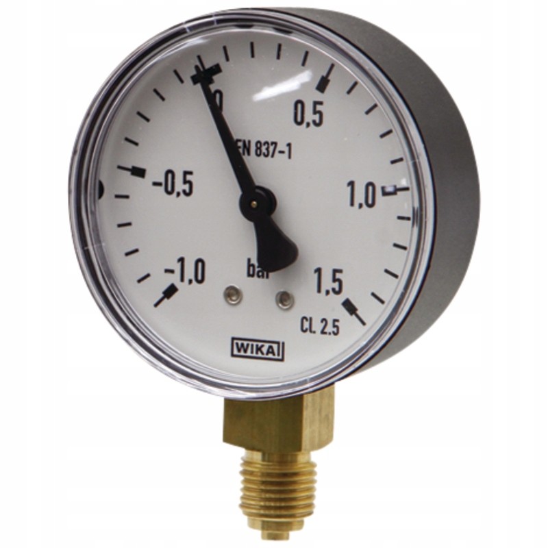 Vacuum pressure gauge 1 4 63mm 1 1 5 bar
