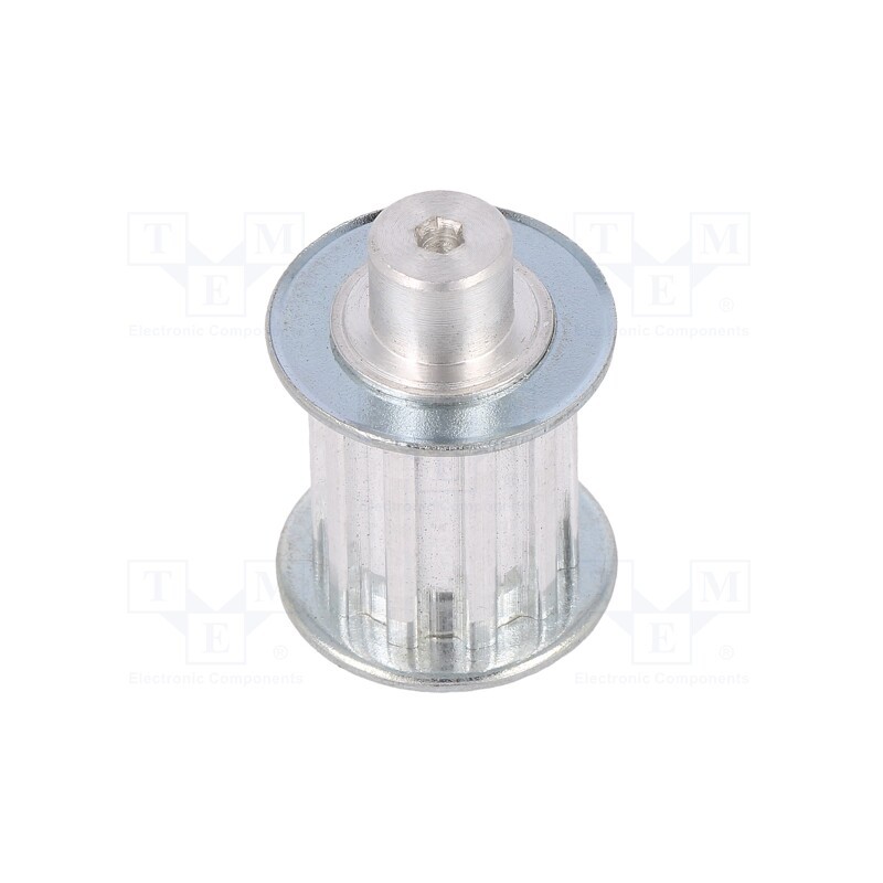 1 pcs x OPTIBELT - 27 T5 10-200ZA - Belt pulley, T5, W: 16mm, whell width: 27mm, Ø: 15.05mm, aluminium