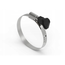 Clamping band with knob 60 80 worm clamp
