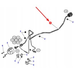 4387229m1 front connector wiring harness