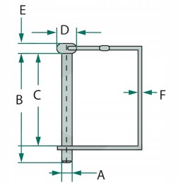 Tubular snap pin, diameter 10mm, 90mm