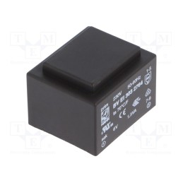 1 pcs x HAHN - BV EI 303 2764 - Transformer: encapsulated, 1.5VA, 230VAC, 6V, 250mA, PCB, BVEI